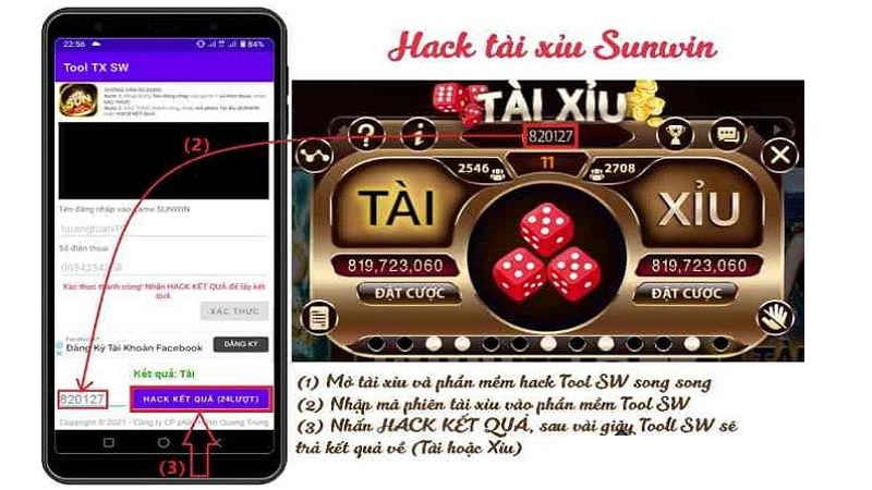 Tải phần mềm hack Sunwin trên IOS